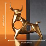 Magnus Wall Street Bull Sculpture