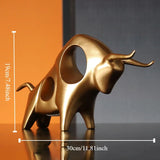 Magnus Wall Street Bull Sculpture