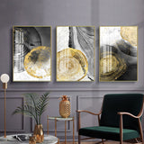 Golden Rings Canvas