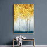 Golden Forest Canvas