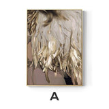 Golden Flight Canvas