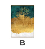 Golden Seasons Canvas