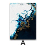 Inky Shallows Canvas