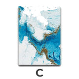 Inky Shallows Canvas