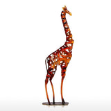 Iron Giraffe Figurine