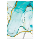 Smoky Gold And Pink Canvas