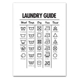 Laundry Guide Canvas