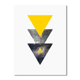 Geometric Deer Canvas