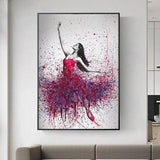 Modern Ballerina Canvas