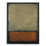 Deep Amber Focus Canvas