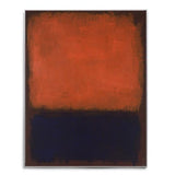 Navy Sunset Focus Canvas