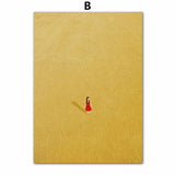 Ocean And Fields Freedom Canvas