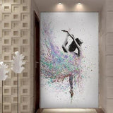 Ballerina Flight Canvas