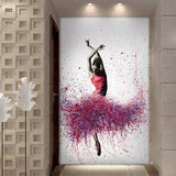 Crescendo Magenta Canvas