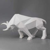 Aiger Bull Sculpture