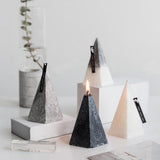 Pella Pyramid Decorative Candle