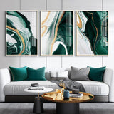 Emerald Gold Sands Canvas