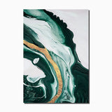 Emerald Gold Sands Canvas