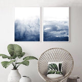 Sea And Smoke Canvas