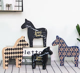Toy Dala Horse Figurine