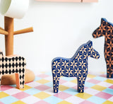 Toy Dala Horse Figurine