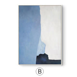 Blue Equilibra Canvas