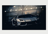 Charcoal Lamborghini Canvas