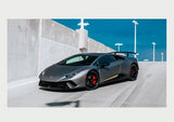 Metallic Charcoal Gray Lamborghini Canvas
