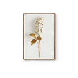 Golden Flowers Canvas