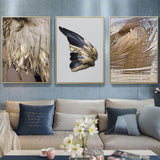 Golden Flight Canvas