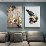Golden Flight Canvas