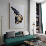 Golden Flight Canvas