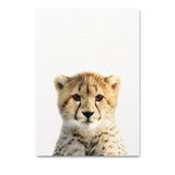 Baby Animal Portraits Canvas