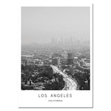 Iconic Cities And Landmarks In Noir Canvas