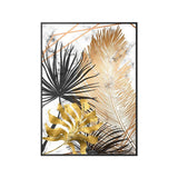 Golden Leaves Canvas