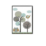 Giraffe & Bunny Canvas