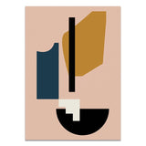 Abstract Home Heart Canvas