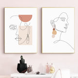 Portrait Blush Canvas