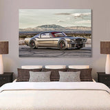 1965 Ford Mustang Canvas