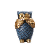Astounded Owls Sculptures