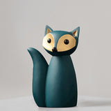 Fox And Hare Sculptures