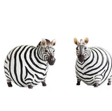 Plump Zebra Figurine