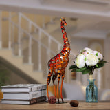 Iron Giraffe Figurine