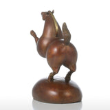 Plump Horse Figurine