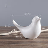 Black And White Doves Figurines