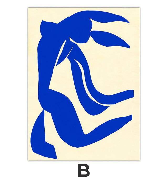 Blue Dancer Canvas