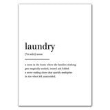 Laundry Guide Canvas
