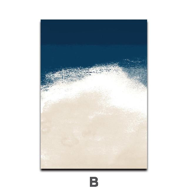Blue Seascape Canvas