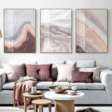 Abstract Rock Formation Canvas