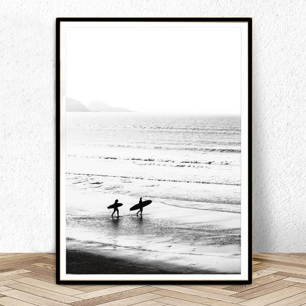 Surfer Duo Canvas